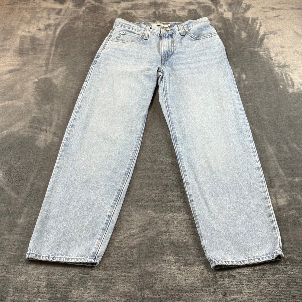 Levis '94 Baggy Jeans Light Wash Blue Denim Straight Leg W25 A3510-0001